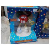 4 M & M Candy Dispensers...