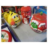 M & M Collectibles in a covered tot...