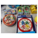 M & M Collectibles in a covered tot...