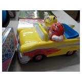 M & M Collectibles in a covered tot...