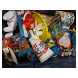 M & M Collectibles in a covered tot...