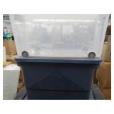 4 Empty Totes with Covers...