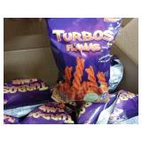 Case of 64 bags Turbos Flamas; past...