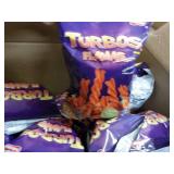 Case of 64 bags Turbos Flamas; past...