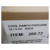 Case of 12 Bags Cool Ranch Popcorn;...