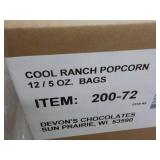 Case of 12 Bags Cool Ranch Popcorn;...