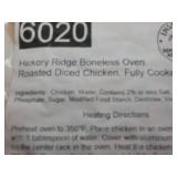 2 - 2.5 lbs. pkgs Frozen Hickory Ri...