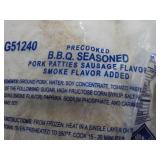 2 - 5 lb. pkgs Frozen Precooked BBQ...