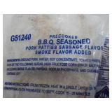 2 - 5 lb. pkgs Frozen Precooked BBQ...