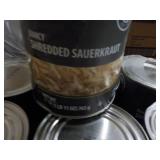 12 - 27 oz Cans Shredded Sauer Krau...