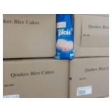 4 Cases 12 each Quaker Rice Cakes; ...