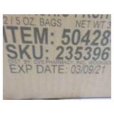 Case of 12 - 5 oz Bags Gold Pistach...