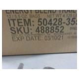 Case of 12 - 5.5 oz Bags Gold Energ...