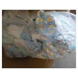 Bag of 100 or so Diapers Newborn-3 ...