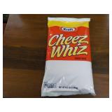 Kraft 6.5 lb. Bag Cheez Whiz; needs...