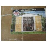 ironwood 8x8 steel hybrid shed kit ...