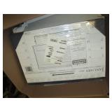 box of paper and file folders ...