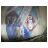 3/1 gallon bottles of clorox bleach...