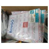 box of glue sticks, name tags, clas...