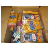 box of pencils and dry erase marker...