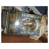 box of shower heads ...