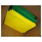 3 ring binders and folders ...