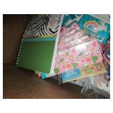 box of school misc ...