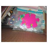 box of school misc ...