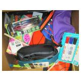 box of school misc ...
