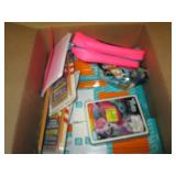box of pencils and other school mis...