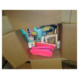 box of pencils and other school mis...