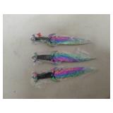 3 razor tatical knife ...