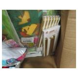 box of arts and crafts ...