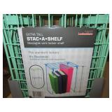 7 green stac a shelfs ...
