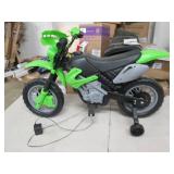 green kids battery operated dirt bi...