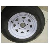 high run trailer tire 5.30-12 looks...