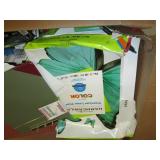 lot of paper,pens and other office ...