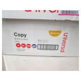 case of universal 8.5x14 copy paper...
