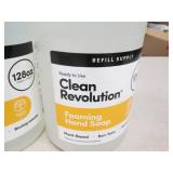 3/1 gallon bottles of clean revolut...
