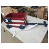 flag wagon planter the square part ...