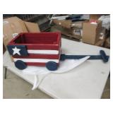 flag wagon planter the square part ...