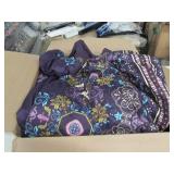 purple queen comforter ...