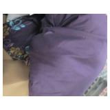 purple queen comforter ...