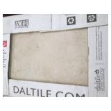 12 boxes of daltile 9x12x5/16 ceram...