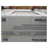 12 boxes of marazzie 12x12x5/16 por...