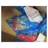 box of filefolders, pens, printer i...