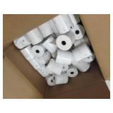 rolls of registar paper ...