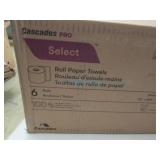 case of cascades pro roll paper tow...