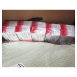 box of file folders,columnar sheets...