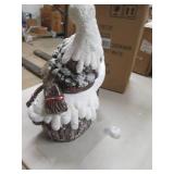 snowman decor with light ...